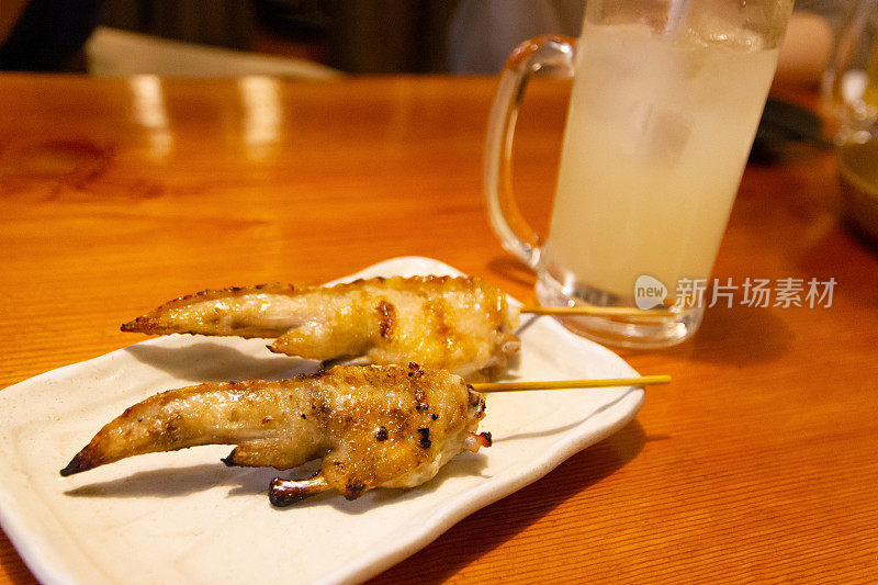 Tebasaki(鸡翅)Yakitori, POV